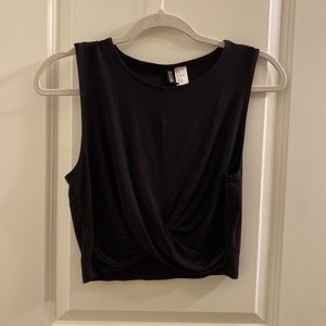 Black Knotted Tank